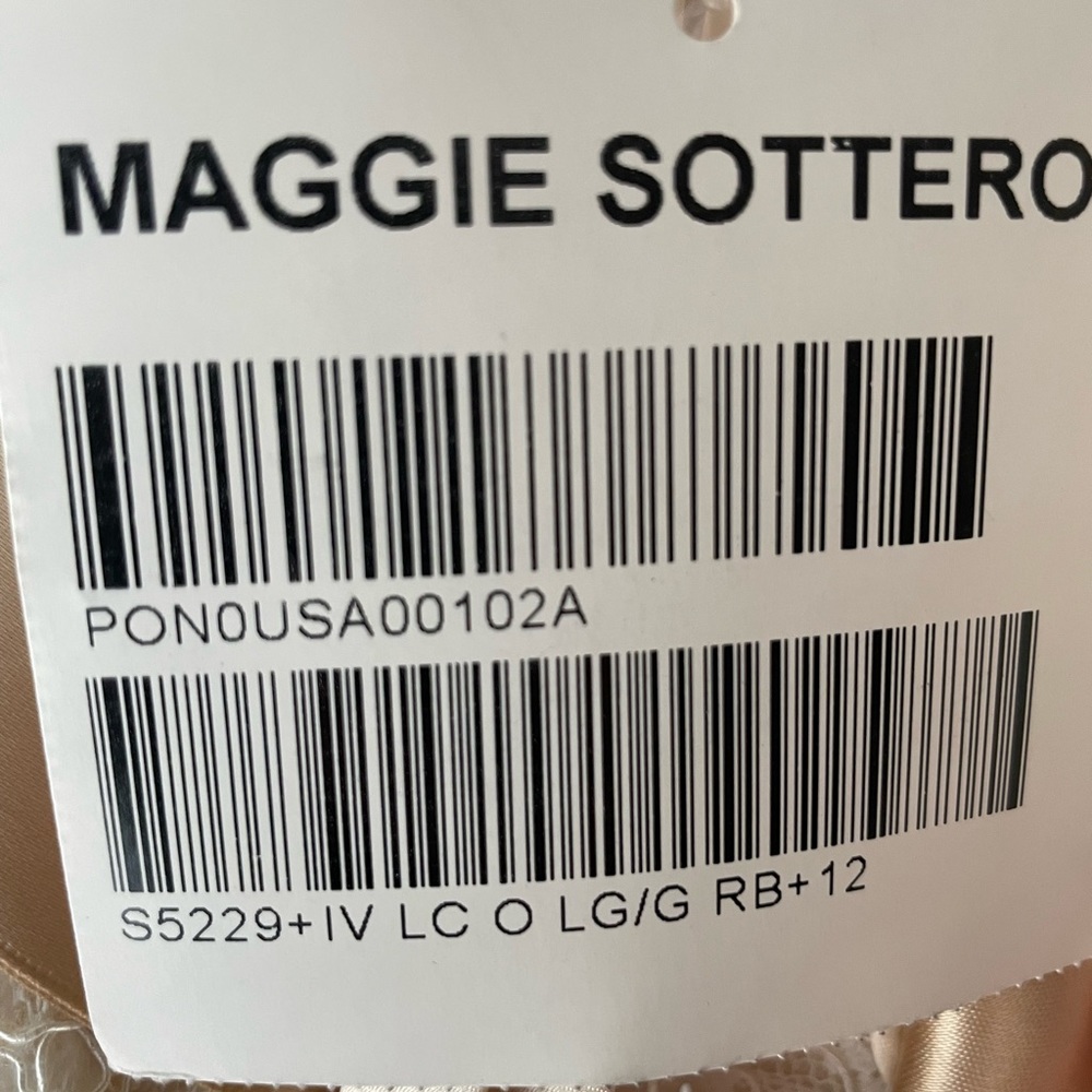 Maggie Sottero- “Karena Royale.” Strapless wedding gown, size 12, New with tags. - Picture 3 of 9
